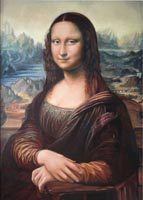 Леонардо да Винчи. МОНА ЛИЗА. (77х53 <em>копия, Н. Резник)