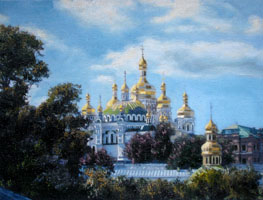 Киево-Печерская Лавра  30х40, Н.Резник